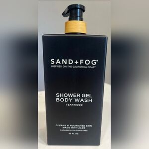 Sand & Fog Teakwood Body Wash / Shower Gel ~ 32 Oz